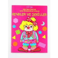 Çizerek Öğreniyorum - Şekiller ve Renkler 3-4 Yaş Uçanbalık Yayınları