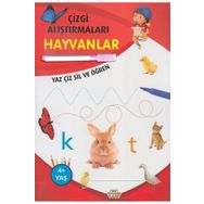 Çizgi Alıştırmaları Hayvanlar - 0-6 Yaş Yayınları