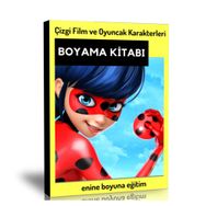 Çizgi Film ve Oyuncak Karakterleri Boyama Kitabı Enine Boyuna Eğitim