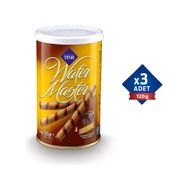 Çizmeci Time 120 gr Wafer Master Çikolata Fındık Kremalı Rulo Gofret