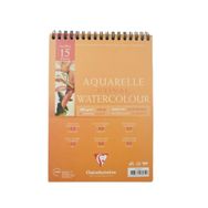 Clairefontaine Aquarelle Etival Watercolour A5 300 gr 15 Yaprak Suluboya Defteri