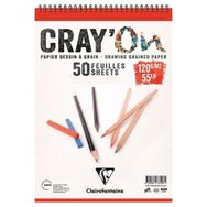 Clairefontaine Crayon Spiralli 120 gr Çizim Blok Resim Defteri
