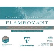 Clairefontaine Flamboyant Extra Rough 250 gr 31x41 cm 10 Yaprak Sulu Boya Blok