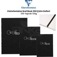 Clairefontaine Graf Book 360 100 Yaprak 100 gr Çizim Defteri