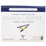 Clairefontaine Ingres Pastel Beyaz 240x300 mm Defter