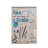 Clairefontaine PD966418 Paint-On A Grain Start A4 30 Yaprak Resim Defteri