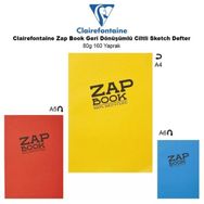 Clairefontaine Zap Book Geri Dönüşümlü Ciltli 80 gr 160 Yaprak Sketch Defter