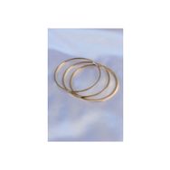 Clariss 316L Çelik Gold Renk Ajda Model Kadın 65 mm Bilezik