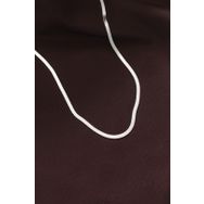 Clariss BJ-BKO6229 316L Çelik Gümüş Renk 60 cm İtalyan Zincir Kolye
