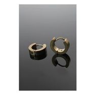 Clariss BJ-EKP252 316L Çelik Gold Renk Halka Model Çift Küpe