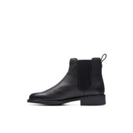 Clarks 26174767 Deri Siyah Kadın Bot