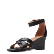 Clarks Cielo Charm Deri Siyah Kadın Sandalet