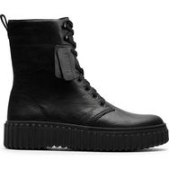 CLARKS Deri Siyah Kadın Bot Torhill Style