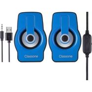 Classone X1 Blue RGB Gaming Hoparlör