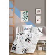 Clasy 100X150 Panda Bej Bebek Nevresim Takımı