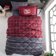 Clasy Campus V1 Ranforce Bordo Tek Kişilik Uyku Seti