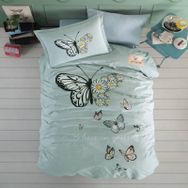 Clasy Daisy Love V1 Mint Genç Ranforce Tek Kişilik Nevresim Takımı