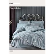 Clasy Natur V1 Turkuaz Çift Kişilik 200x220 cm Nevresim Takımı