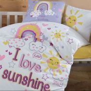Clasy Sun Love Sarı Bebek Nevresim Takımı