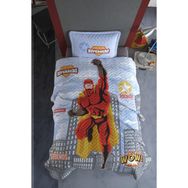 Clasy Süperhero V1 Ranforce Tek Kişilik Yatak Örtüsü