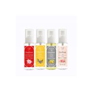 Clean Rose Lavanta Gül Limon ve Japon Kiraz Çiçeği Kolonya Sprey 50 ml 4 Adet Kolonya