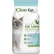 Clear Cat Marsilya Sabunu Kokulu 5 kg İnce Taneli Bentonit Kedi Kumu