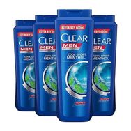 Clear Men 4x600ml Cool Sport Menthol Kepeğe Karşı Etkili Şampuan