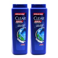 Clear Men 600 ml 2 Adet Cool Sport Menthol Şampuan