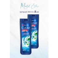 Clear Men Ferahlatıcı Mentol Etkisi 2x350 ml Şampuan