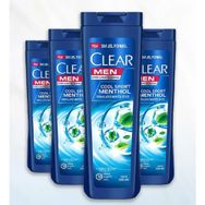Clear Men Ferahlatıcı Mentol Etkisi 4x350 ml Şampuan