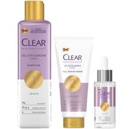 Clear Scalpceuticals 300 ml Şampuan + 170 ml Saç Kremi + 45 ml Saç Serumu