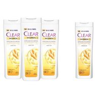Clear Women 3x350 ml Saç Dökülmesine Karşı Zencefil Özü Kepeğe Karşı Etkili+180 ml Şampuan