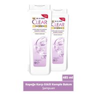 Clear Women Komple Bakım 2x485 ml Kepeğe Karşı Etkili Şampuan