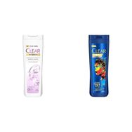 Clear Women Komple Bakım Vitamin Kompleksi Kepeğe Karşı Etkili 350 ml Şampuan ve Clear Men Legend By CR7 Cristiano Ronaldo Kepeğe Karşı Etkili 2x350 ml Şampuan