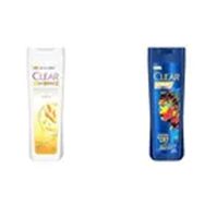 Clear Women Zencefil Özü Kepeğe Karşı Etkili 350 ml Şampuan ve Clear Men Legend By CR7 Cristiano Ronaldo 2x350 ml Şampuan