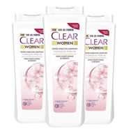 Clear Yumuşak Parlak Kiraz Çiçeği Keratin 3x485 ML Şampuan