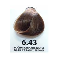 Clemency Farmavita 6.43 Yoğun Karamel Kahve 60 gr Saç Boyası