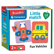 Clementoni 16718TR Little Match Eğlenceli Araçlar Bilim Seti