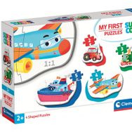 Clementoni 20811 2345 Parça My First Puzzle Means of Transport