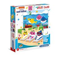 Clementoni 2x20 Baby Shark Puzzle