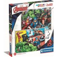 Clementoni 2x60 Parça Çocuk Avengers Puzzle