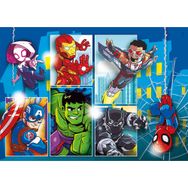 Clementoni 30 Parça Superhero Puzzle