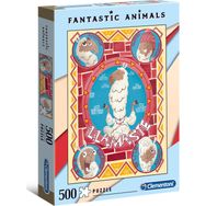 Clementoni 35069 500 Parça Fantastic Animals Yetişkin Puzzle - Llamaste