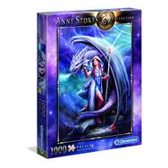 Clementoni 39525 Anne Stokes Dragon Mage 1000 Parça Yetişkin Puzzle