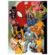 Clementoni 39534 Marvel 80 Yıl 1000 Parça Yapboz