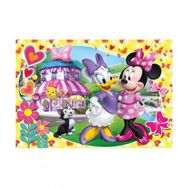 Clementoni 5 Yaş ve Üzeri Çocuk Yapbozları Serisi 104 Parçalı Minnie Mouse ve Daisy Puzzle Supercolor Puzzle