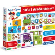 Clementoni 64807 10'u 1 Arada Oyna ve Öğren