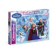 Clementoni Brilliant Frozen 104 Parça Puzzle