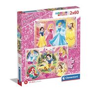 Clementoni Disney Princess 2x60 Parça Çocuk Puzzle