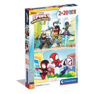 Clementoni Spidy and His Amazing Friends 24794 2x20 Parça Puzzle